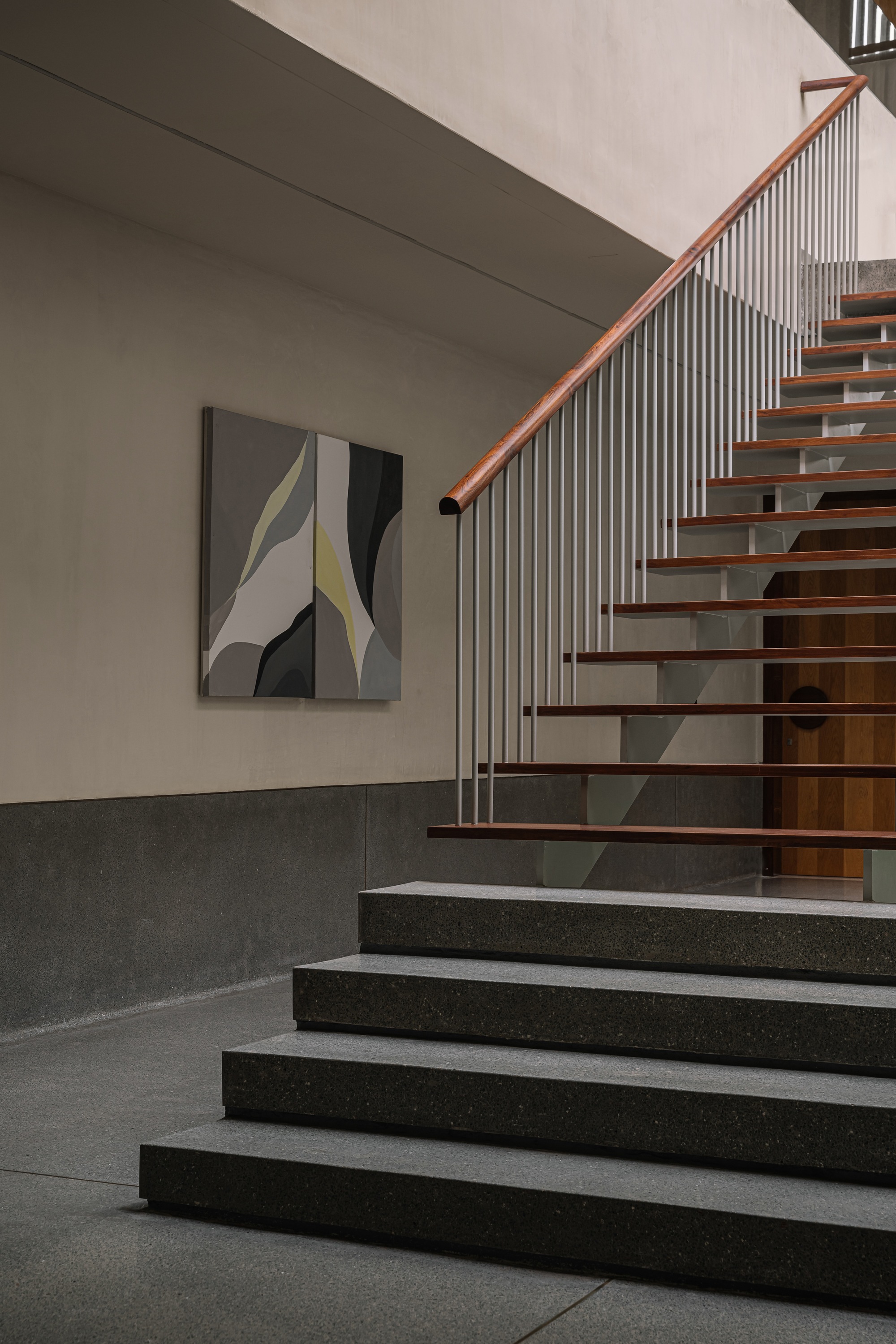 PBR住宅

注：PBR可能是特定名称、缩写等，如果有更具体的背景信息，翻译可能会更精准 丨印度丨Studio Saransh-36