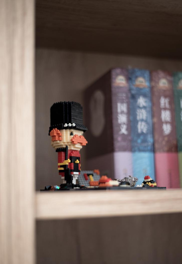 书香门第的完美改造 | 打造爱阅读的一家三口的空间-25