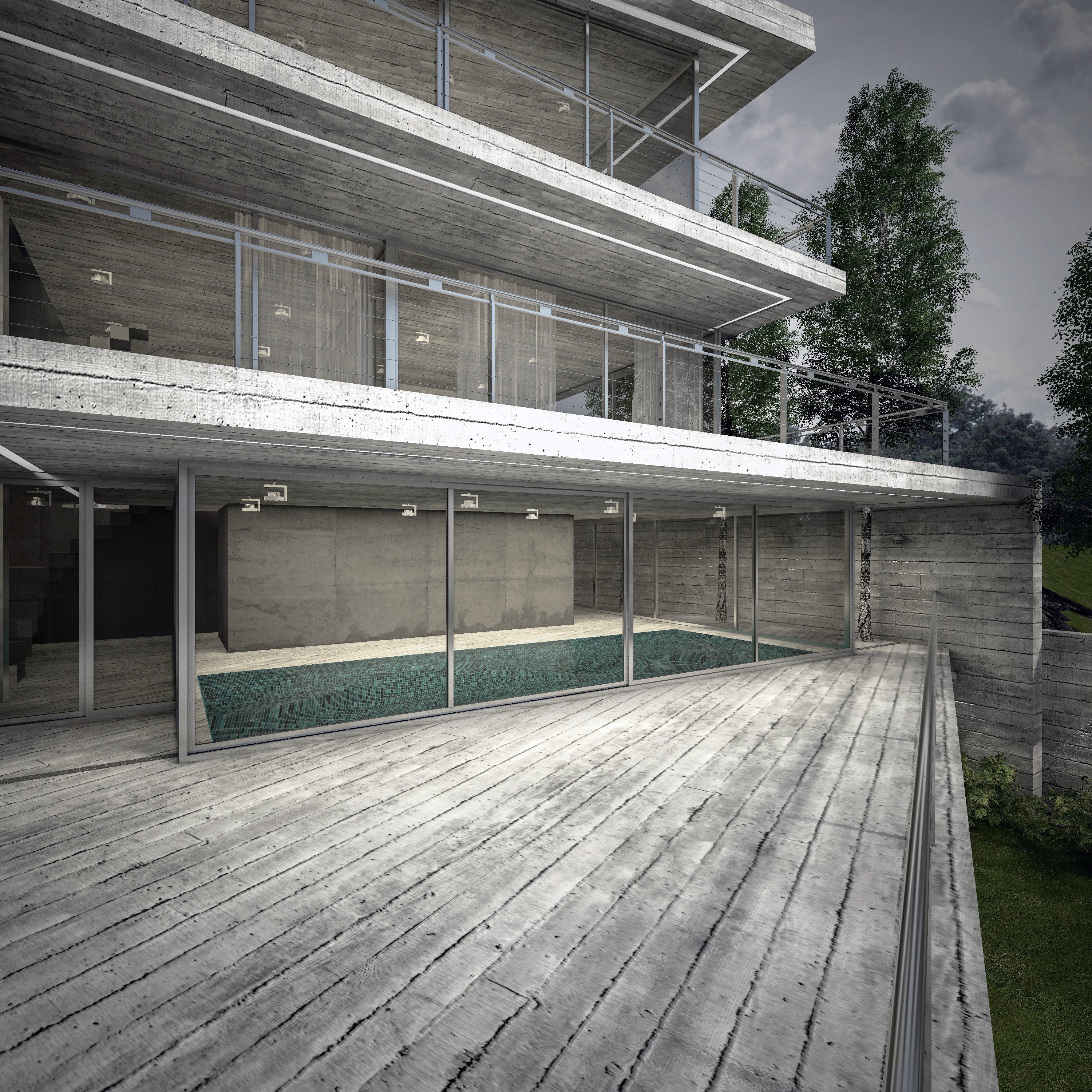 伊朗 Mazandaran 省 Kelardasht 镇的山间别墅设计-6