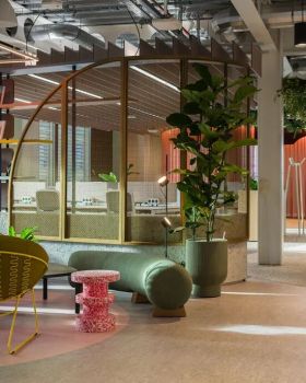 移动网络Virgin Media O2混合办公设计丨英国曼彻斯特丨SpaceInvader设计师事务所