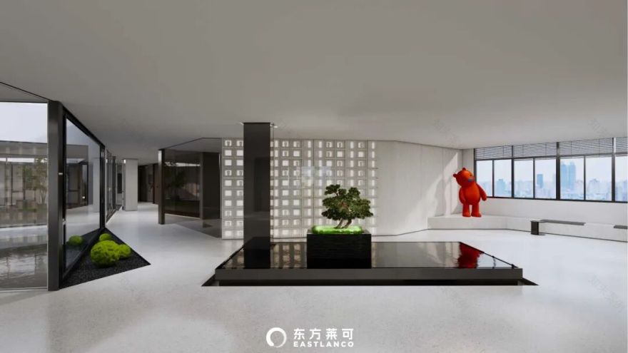 莱可|包装企业总部:边界切割与办公自然交响-3