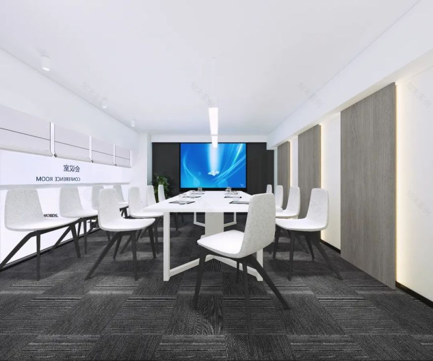 绿地中心 FBY 办公空间 | 灵感碰撞的清爽天地-23