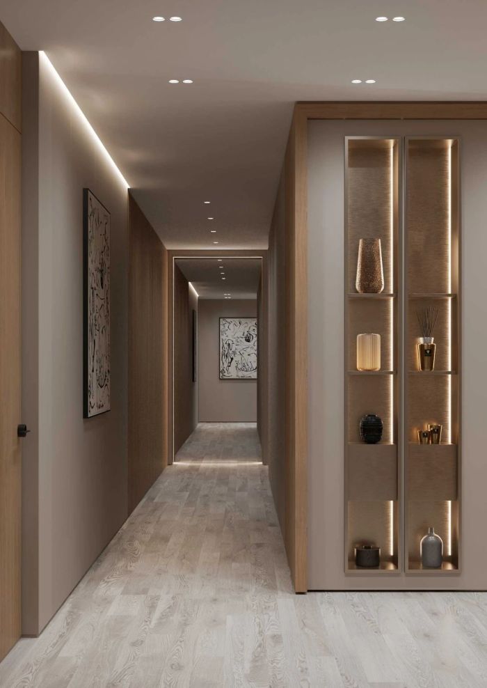 原木空间现代住宅丨Ab Architects-32