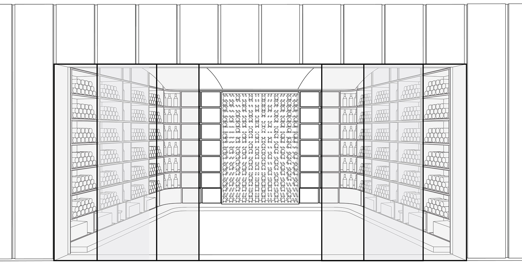 启皓空中酒窖，北京 / 叠术建筑-41