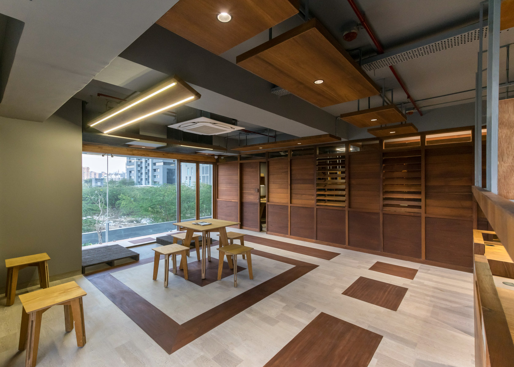 木质材料盛宴——印度 KT 办公室设计-18