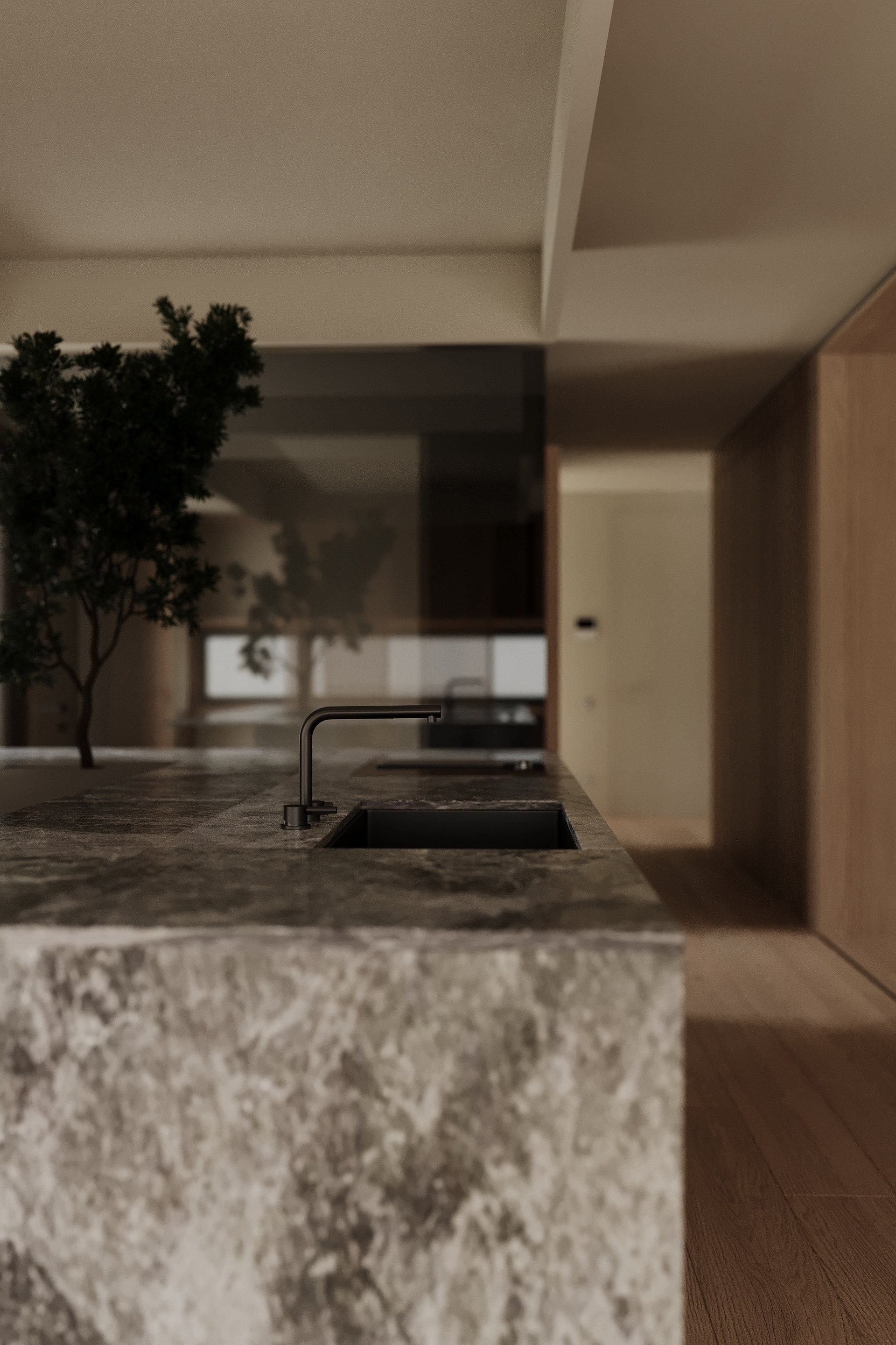 4X4 PENTHOUSE 现代顶层公寓设计丨斯洛伐克布拉迪斯拉发丨BEEF ARCHITEKTI-9