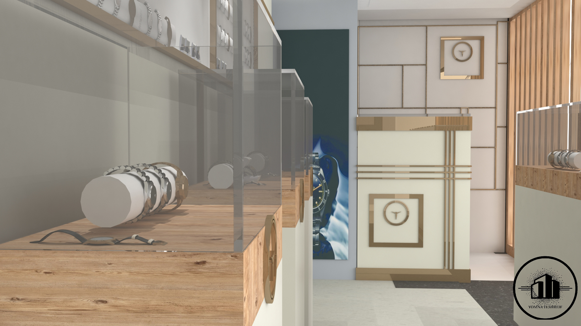 SHIPPING CONTAINER SHOP 室内设计丨YOMNA ELSHREIF-20