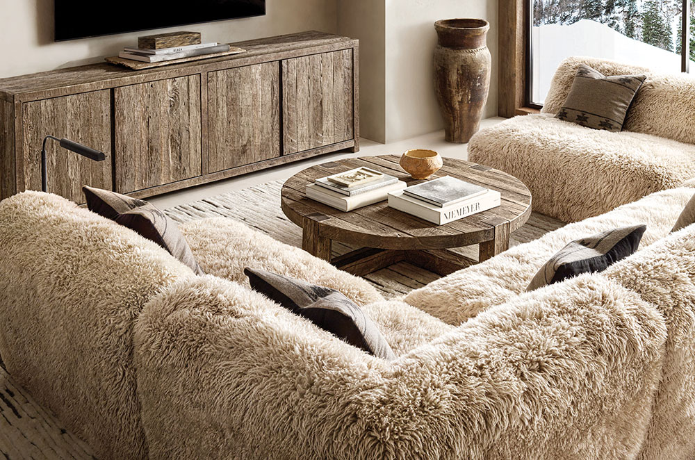 Restoration Hardware 推出世界滑雪胜地风格家居系列-10