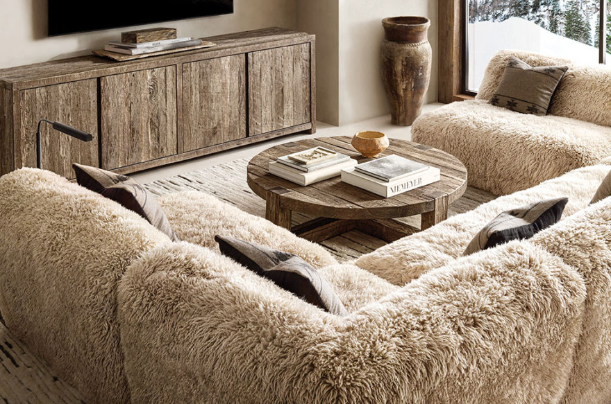 Restoration Hardware 推出世界滑雪胜地风格家居系列-10