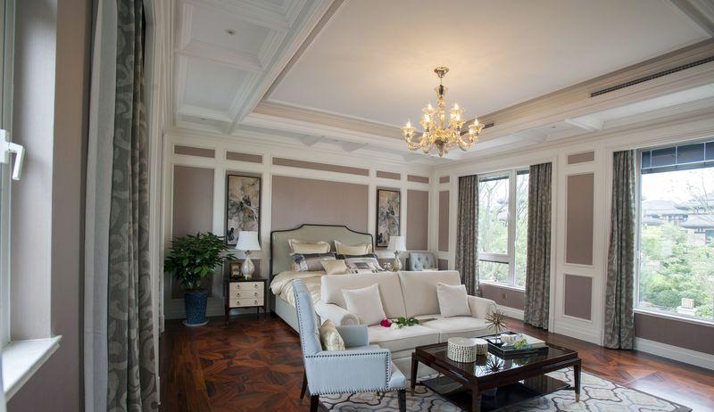 扬州溪上明堂268平米简欧风样板房设计-4