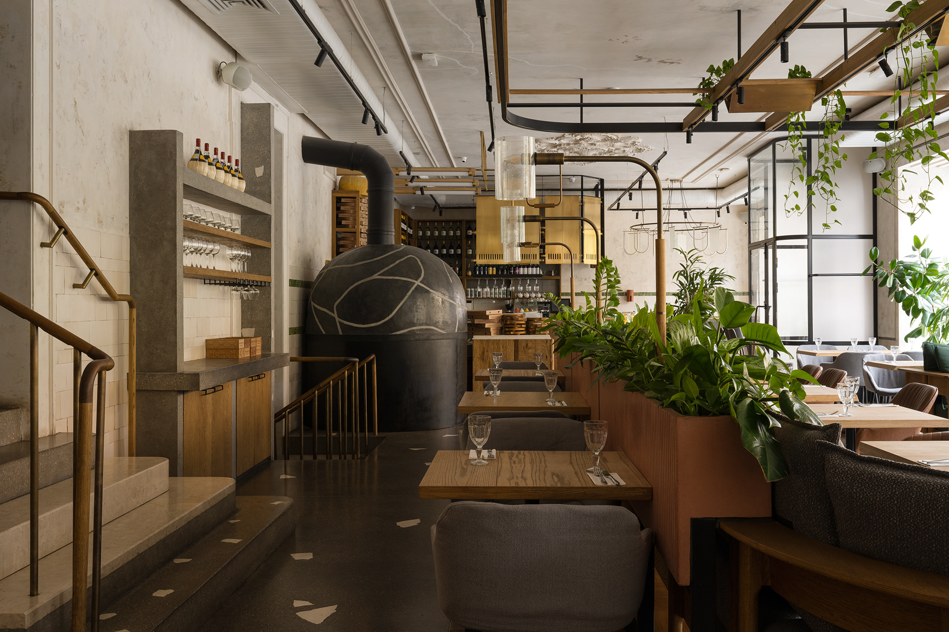 MAMA ROMA 餐厅室内设计丨俄罗斯圣彼得堡丨Anna Filippova,Polina Masiianskaia-47