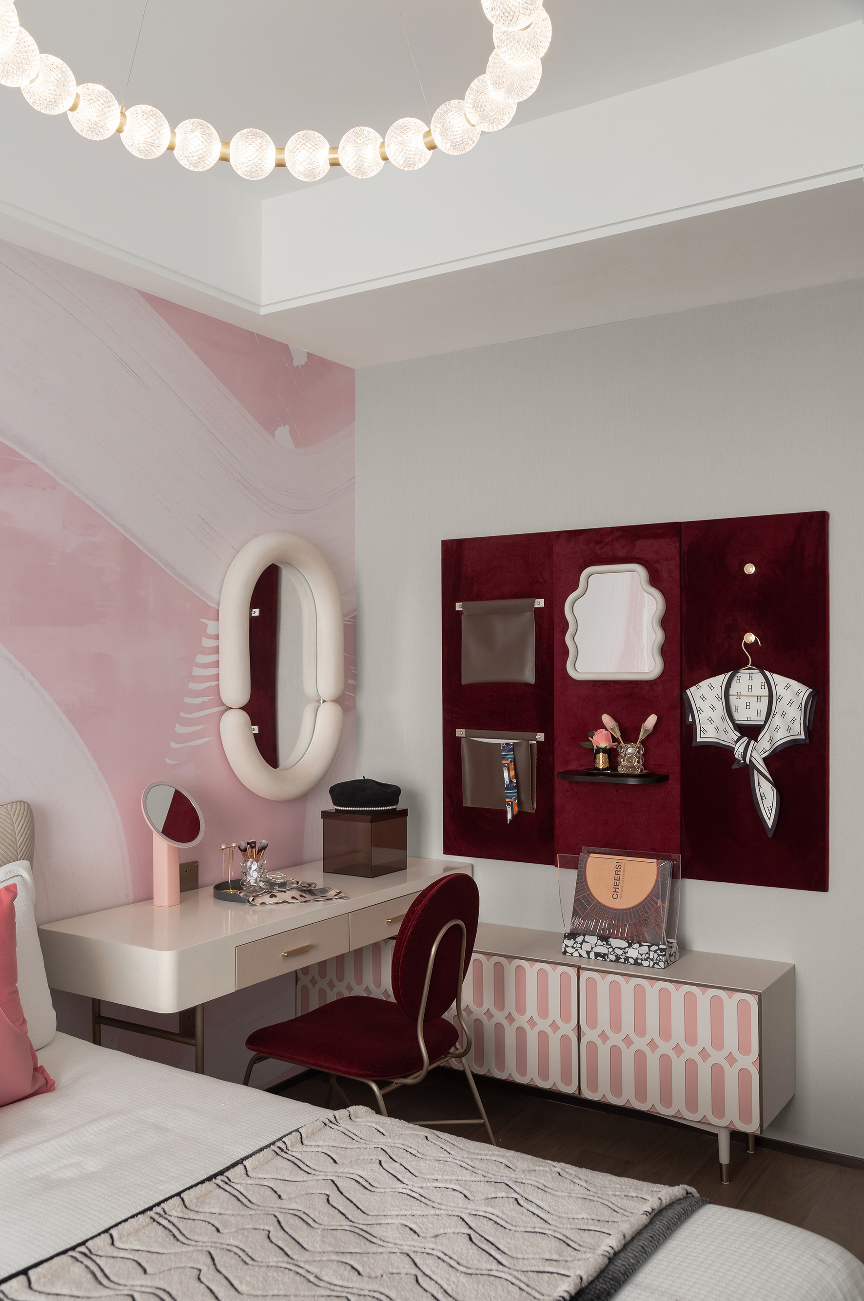 嘉宏·山和风华样板间丨EH DESIGN GROUP辉景室内设计团队-35