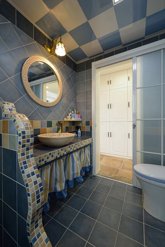 八〇年代设计 蓝调地中海-4