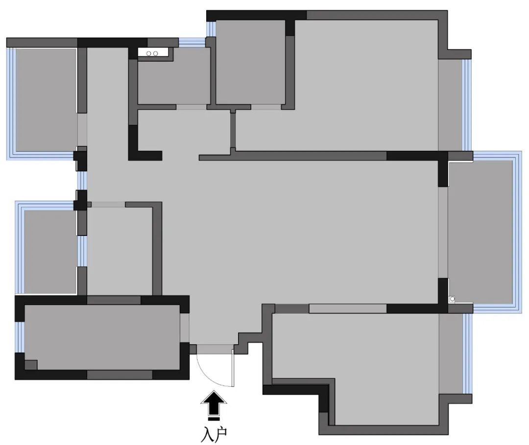150㎡现代简约风，一个会呼吸的家-18