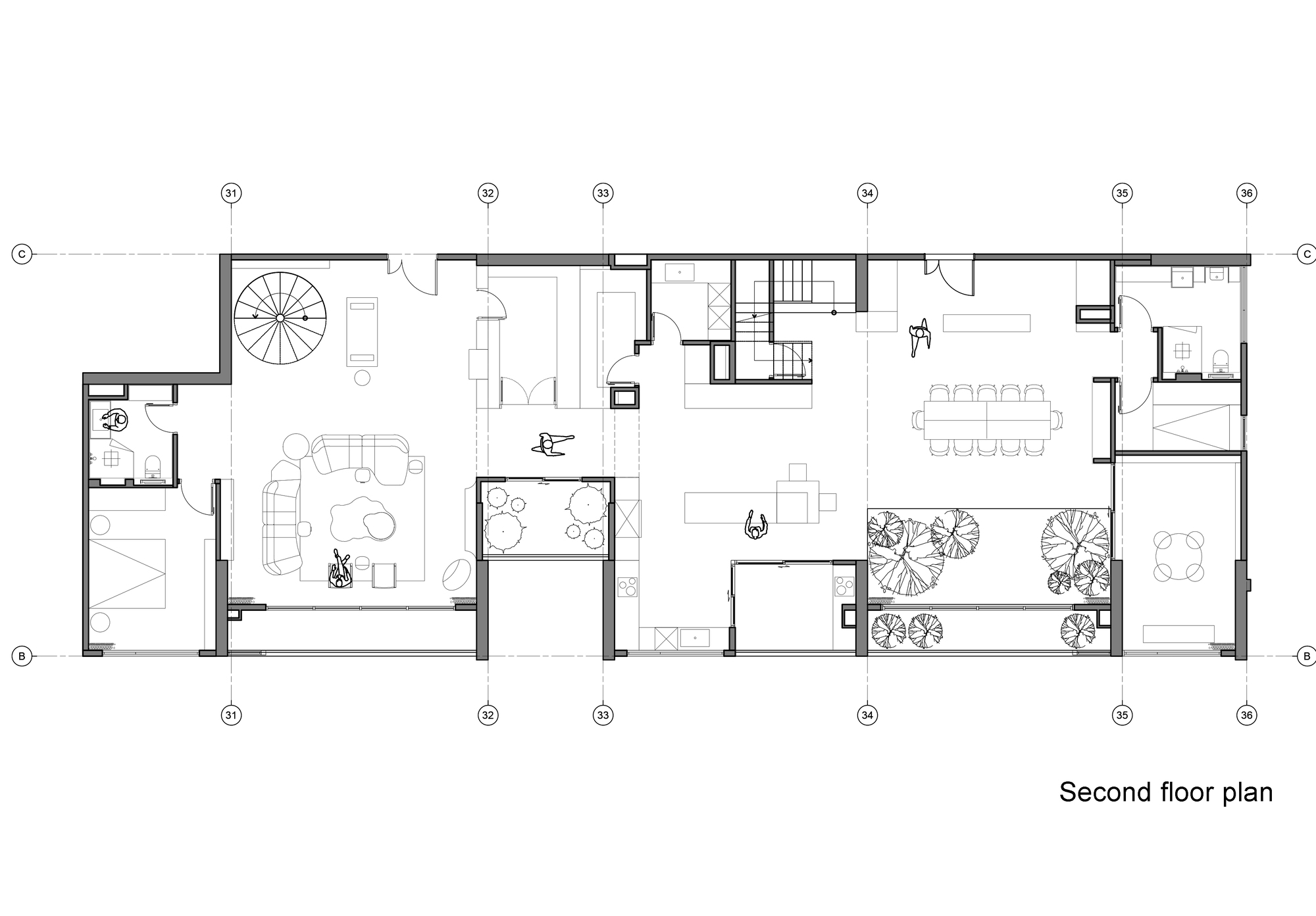 开森朵复式顶层公寓丨越南河内丨Idee architects-41