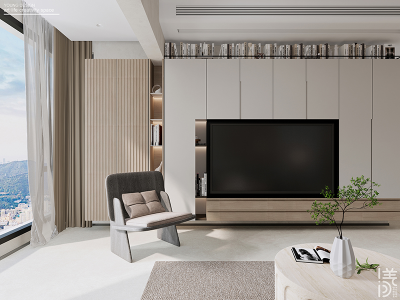 深铁懿府现代原木风格家居设计丨中国深圳丨深圳漾空间设计有限公司-13