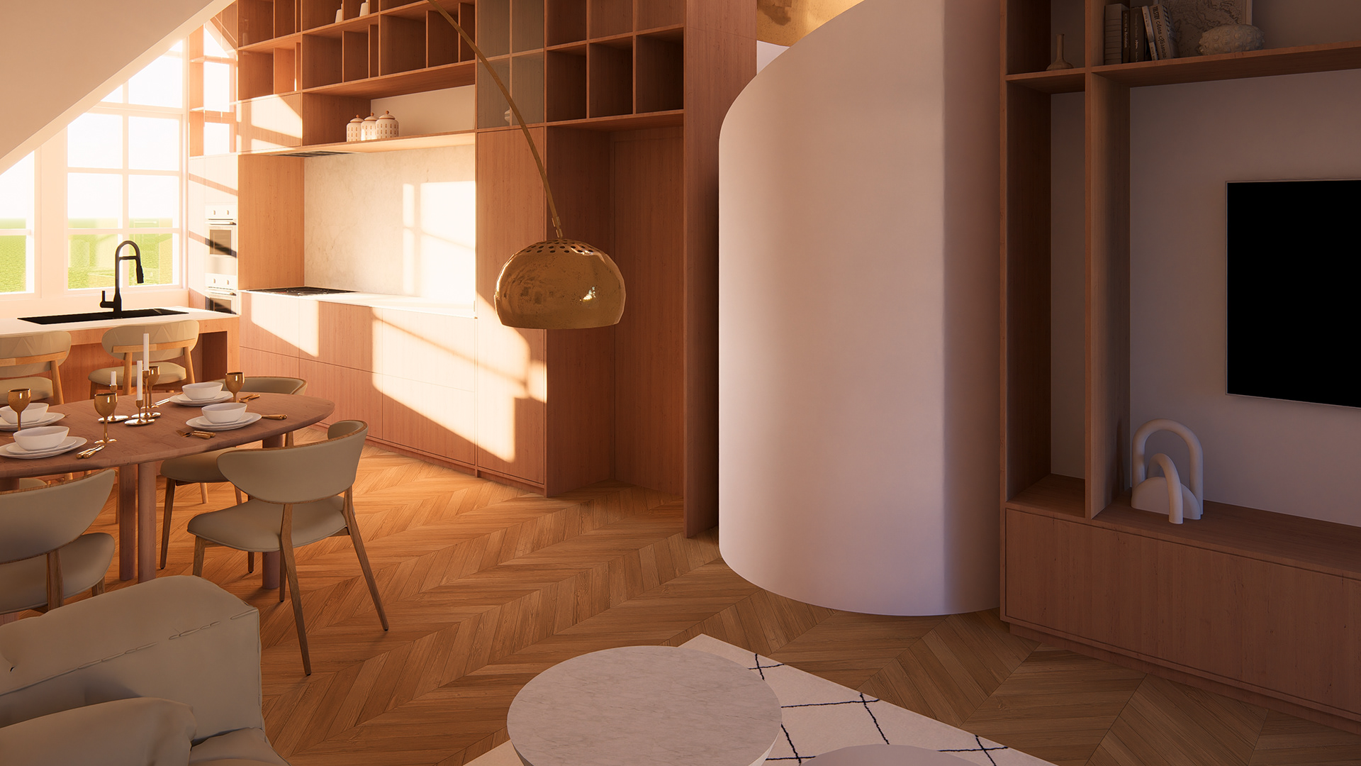 Innenausbau einer Dachgeschosswohnung l Filderstadt-6