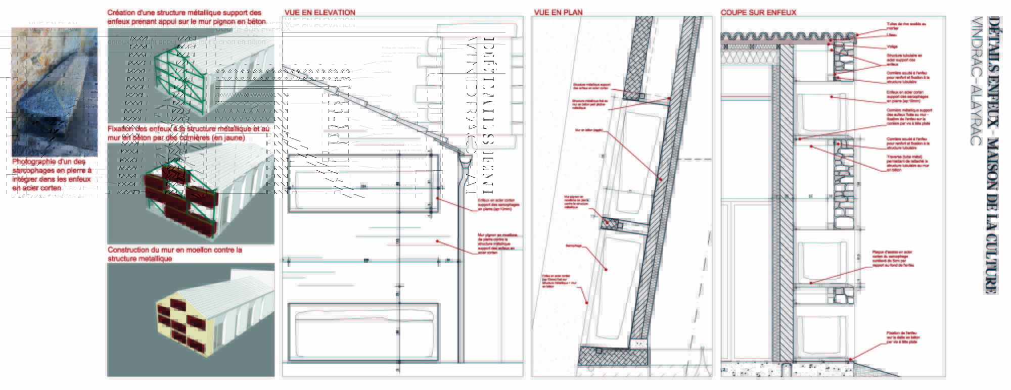 Construction of the Vindrac-Alayrac Culture Center / LETELIER ARCHITECTES-34
