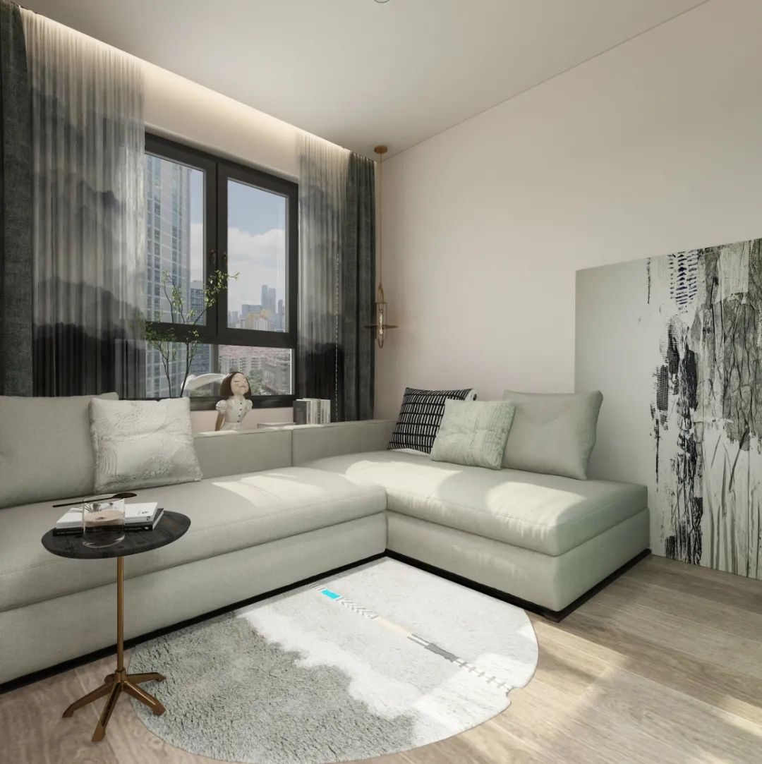 现代东方主义,南开•盈秀园 80㎡住宅设计丨末那识-27