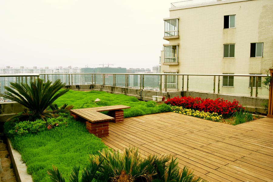 空中楼阁的绿意盎然 | 传统园林与现代建筑的完美融合-13