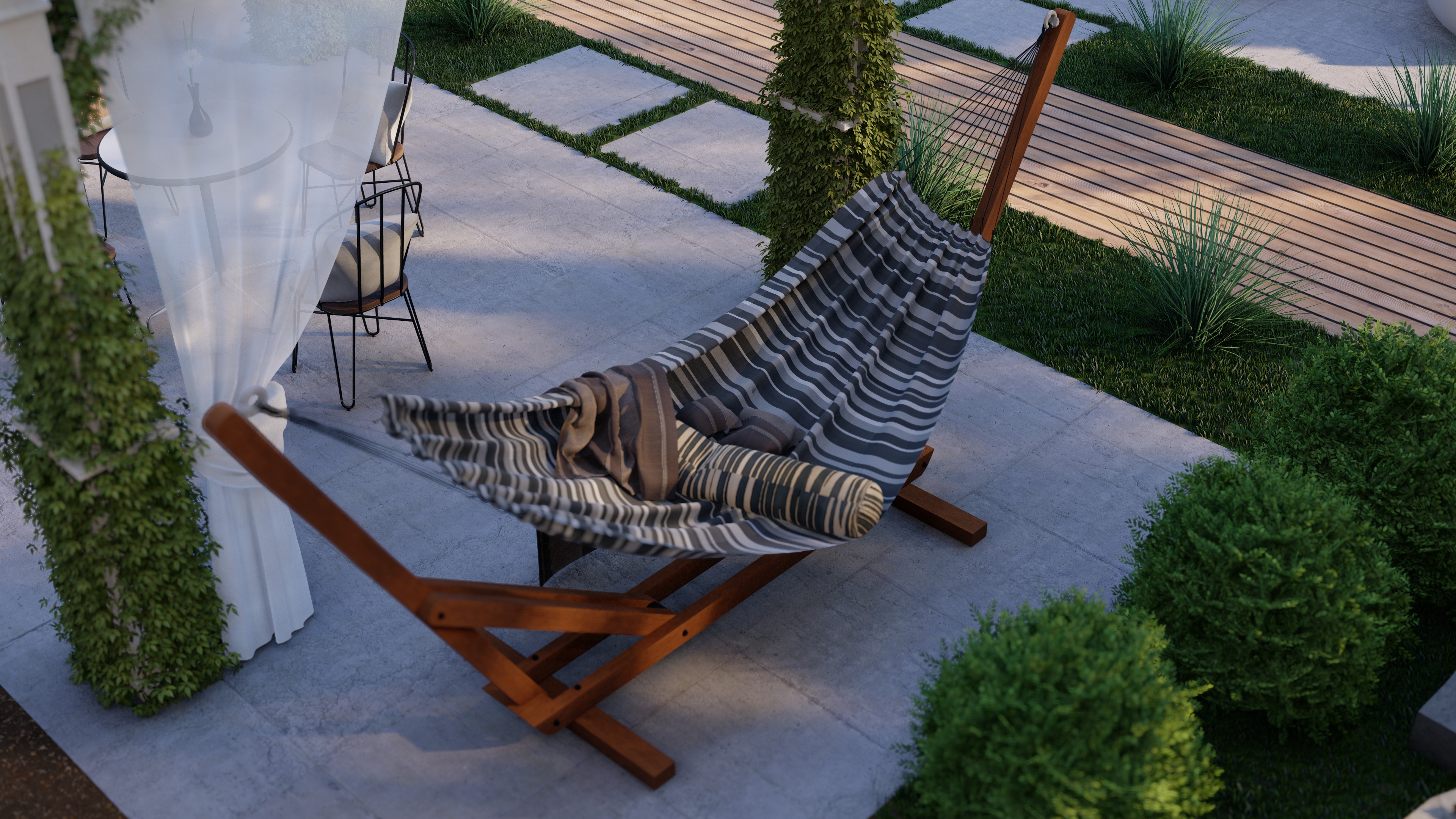 Small Backyard Landscape design-5