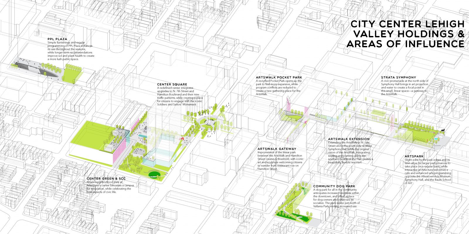 Center City Landscape Development Plan, Allentown-1