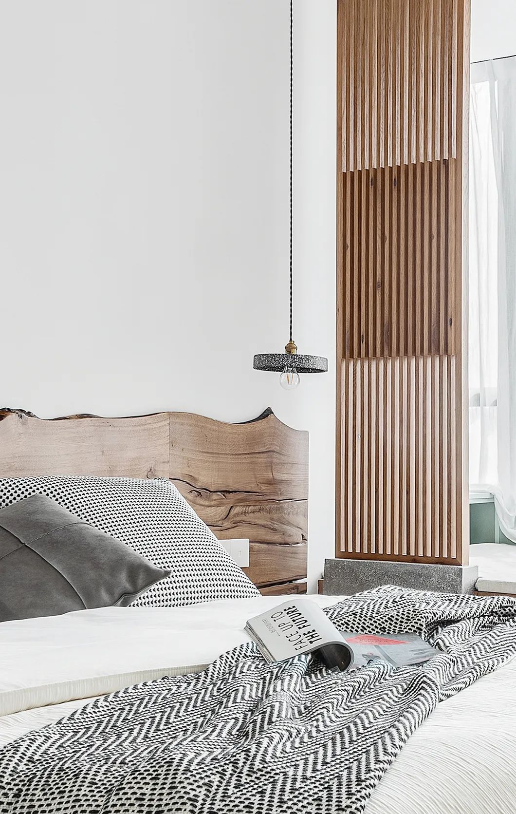 极简原木+禅意!打造通透互动的舒适家居空间-31