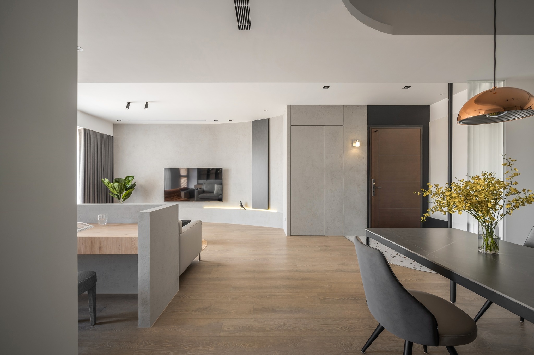 沐光设计 · 圆弧曲面打造柔软家居-12