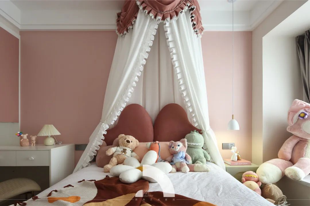 梵帛艺术「焦糖可可」糖果色中古风家居设计-59