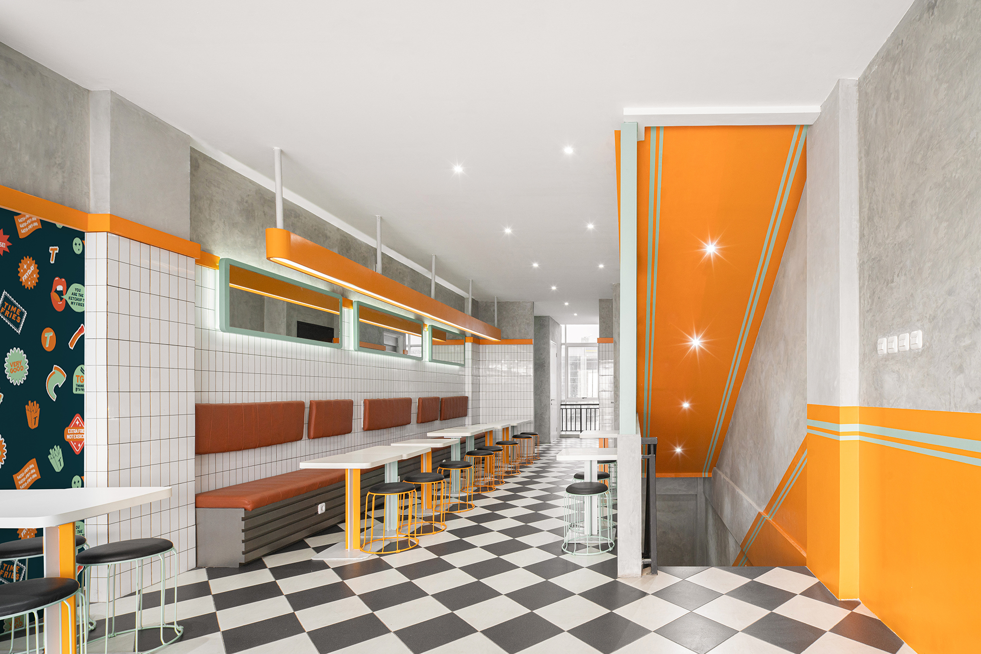 快餐店丨印度丨EVONIL Architecture Indonesia-8