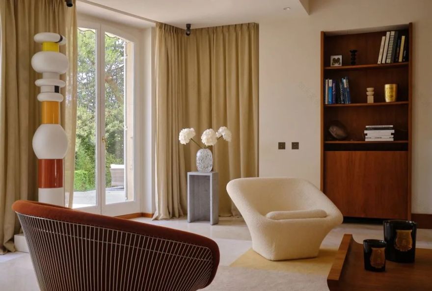 硬装越简单越高级!这套度假屋堪称中古风装修教科书-12