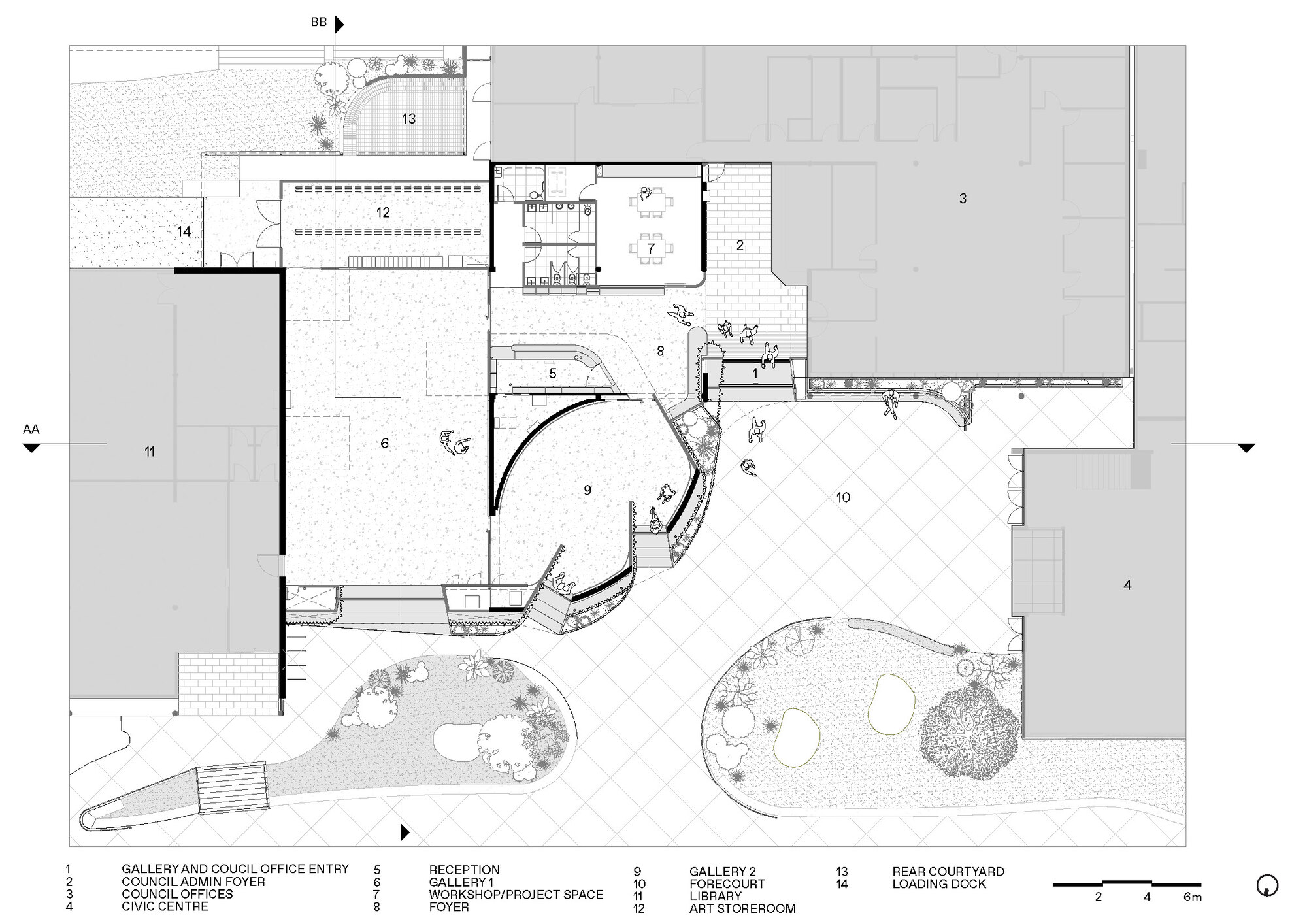 South East Centre for Contemporary Art (SECCA) Bega Valley Regional Gallery / Sibling Architecture-13