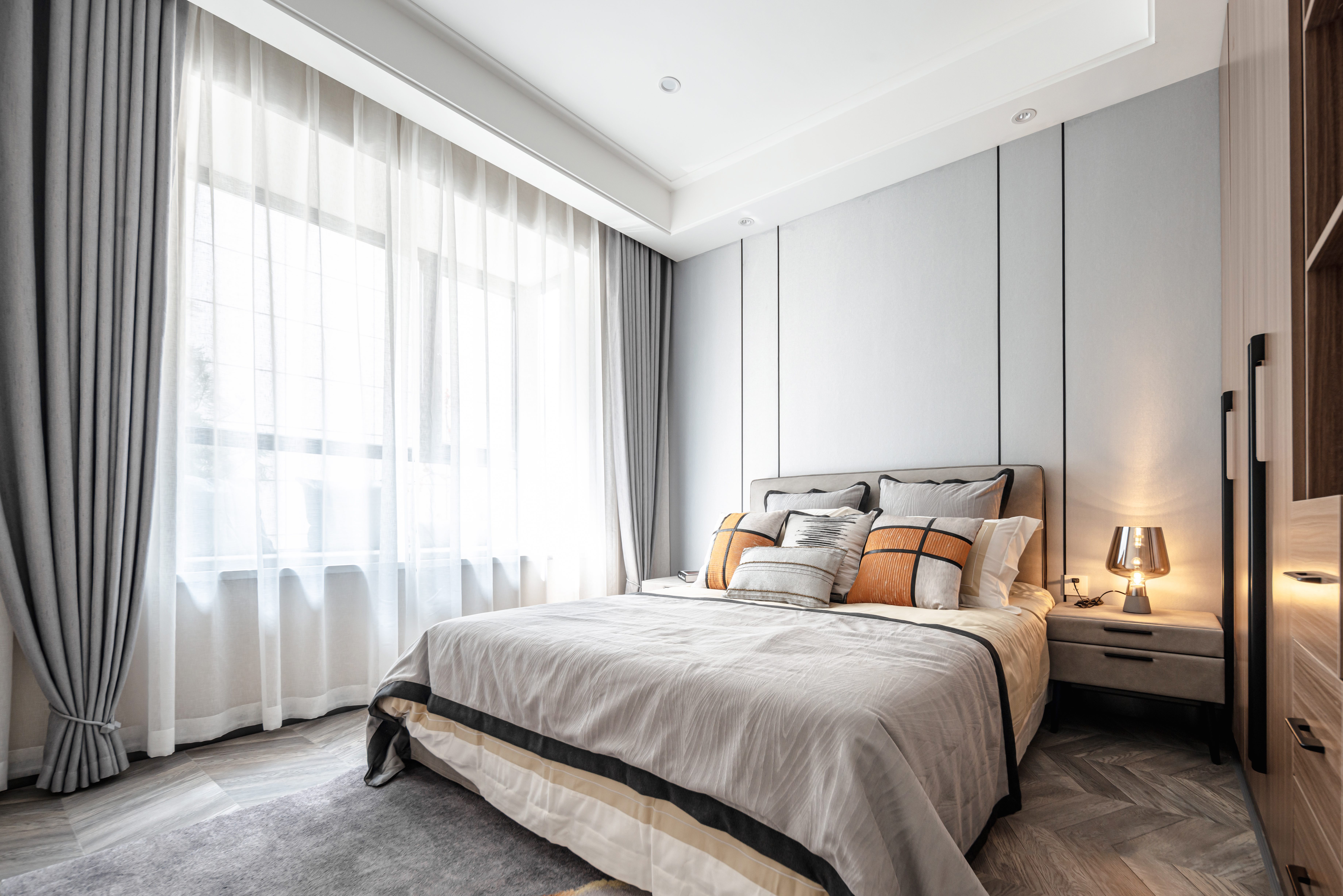 扑落飞雪的温暖 120㎡的精致温暖丨梦马设计-7