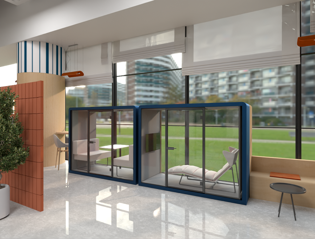 企业联合办公空间设计丨Helwan University-26