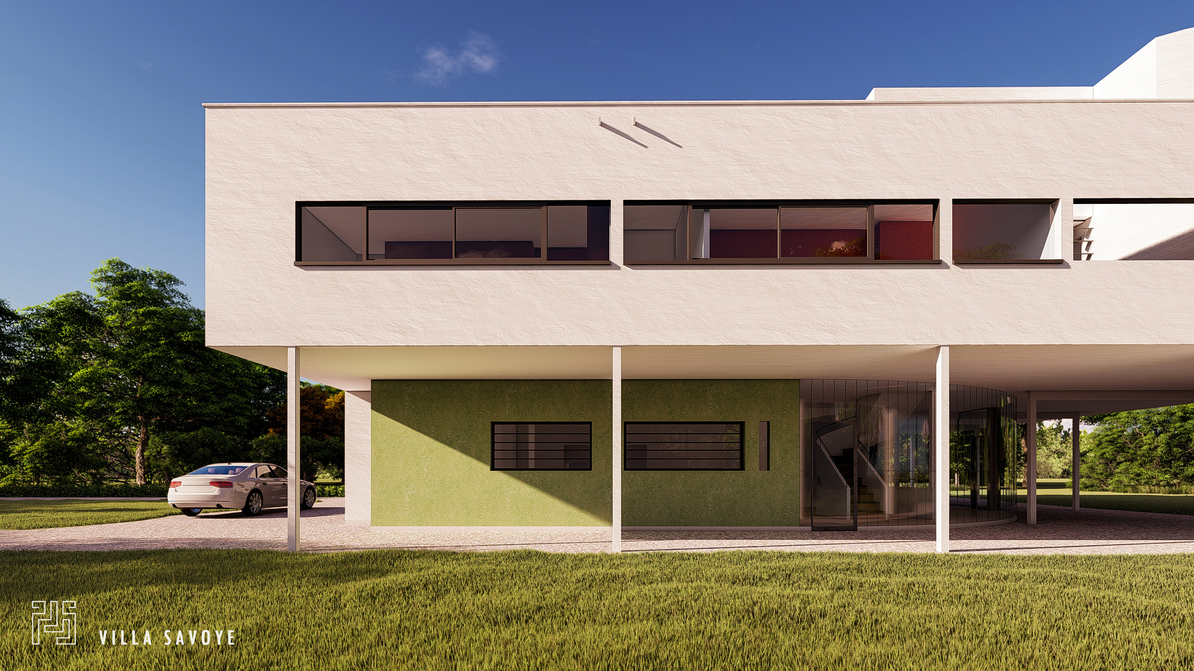 萨伏伊别墅（Villa Savoye）-5