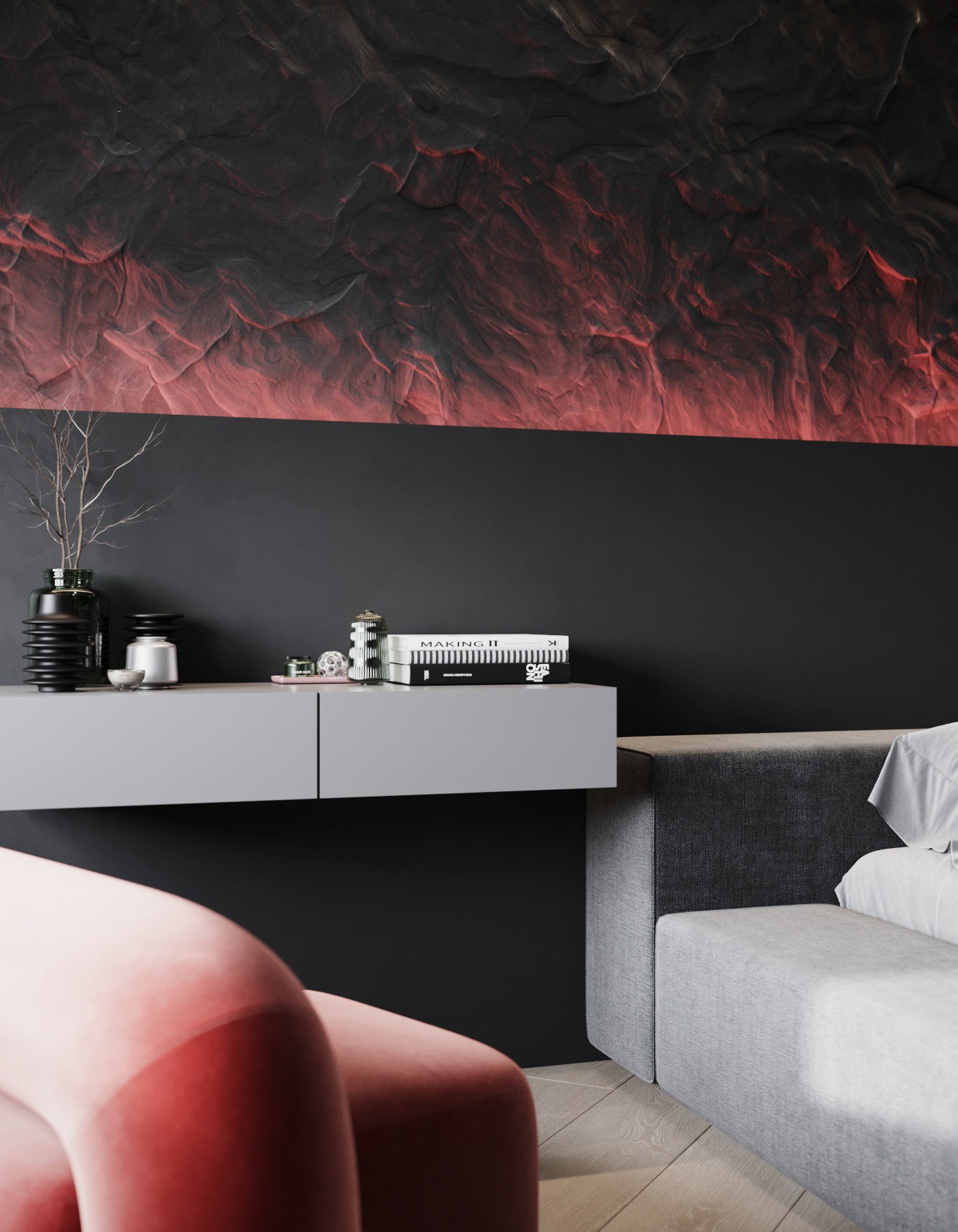 高级灰与绿色 温柔的冷色调 点亮春日-22