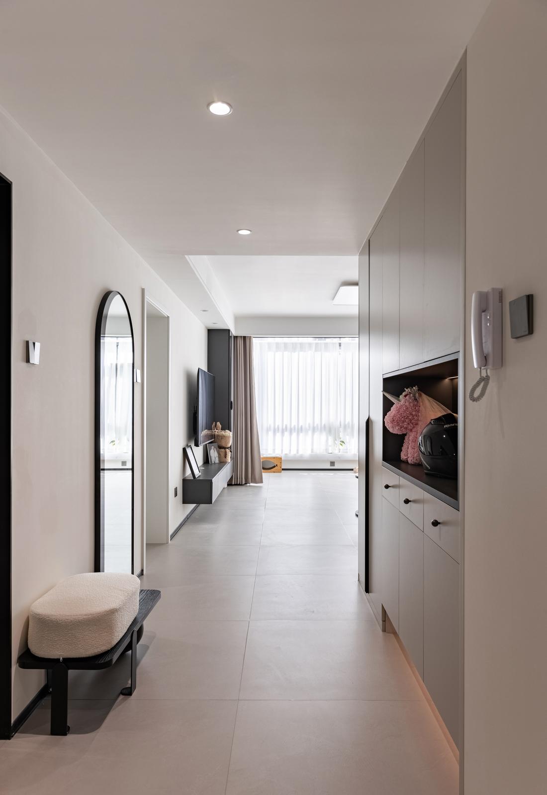 自然温暖!102㎡现代风格老房改造-29