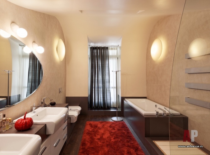 Береговой 三层公寓室内设计-44