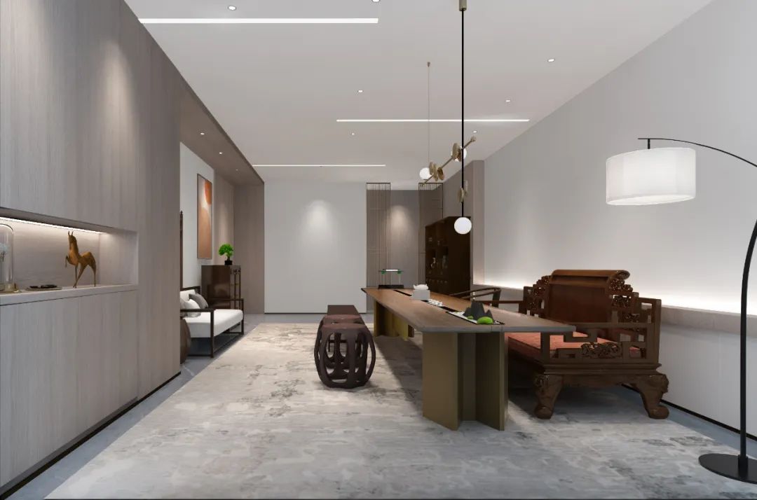 金土办公室 | 极简美学营造宁静空间-23