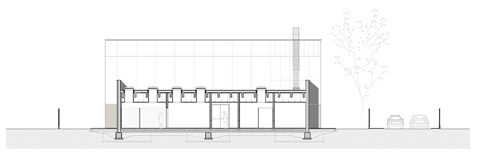 Ostiglia学校体育馆丨意大利丨Archiplan Studio-67