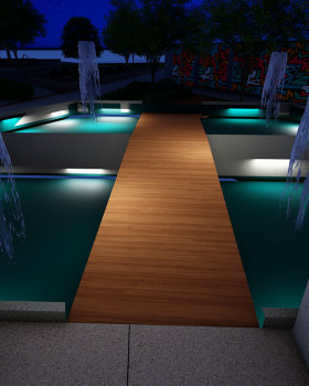 Anastasiya Gushchina丨广场丨3D Lighting Design Shots
