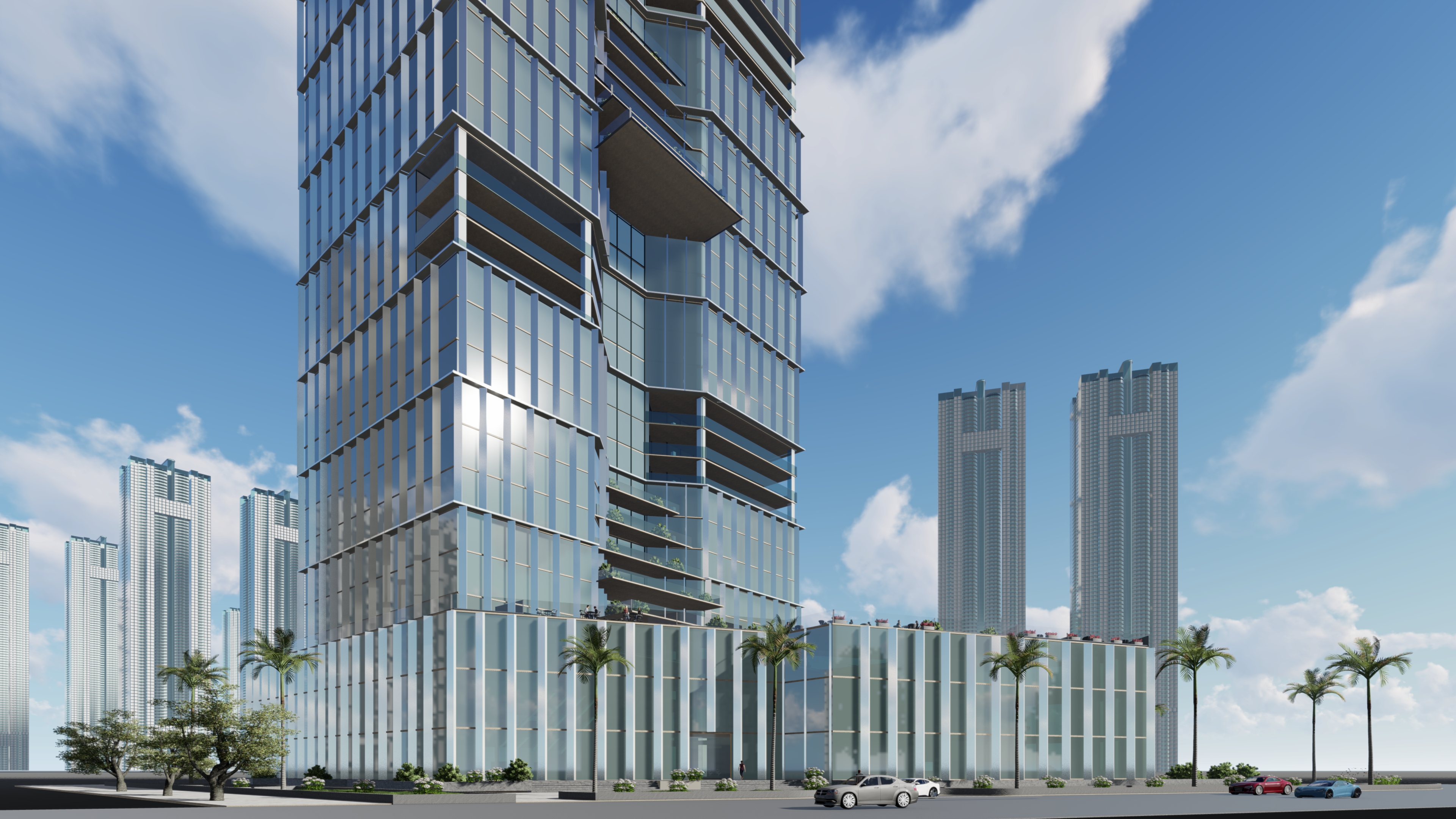 双子塔丨埃及丨开罗大学工程建筑系-6