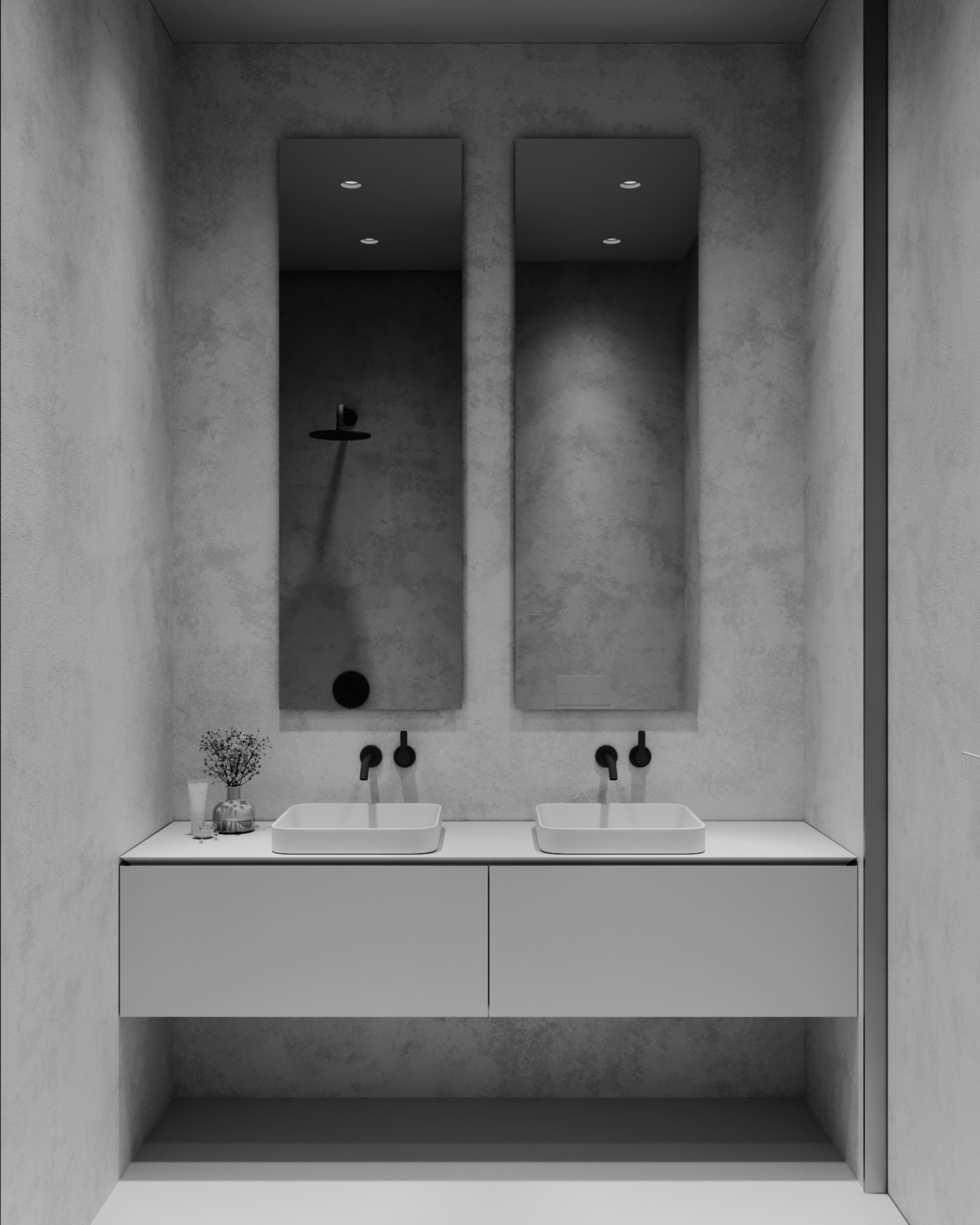 高级灰色系公寓设计-14