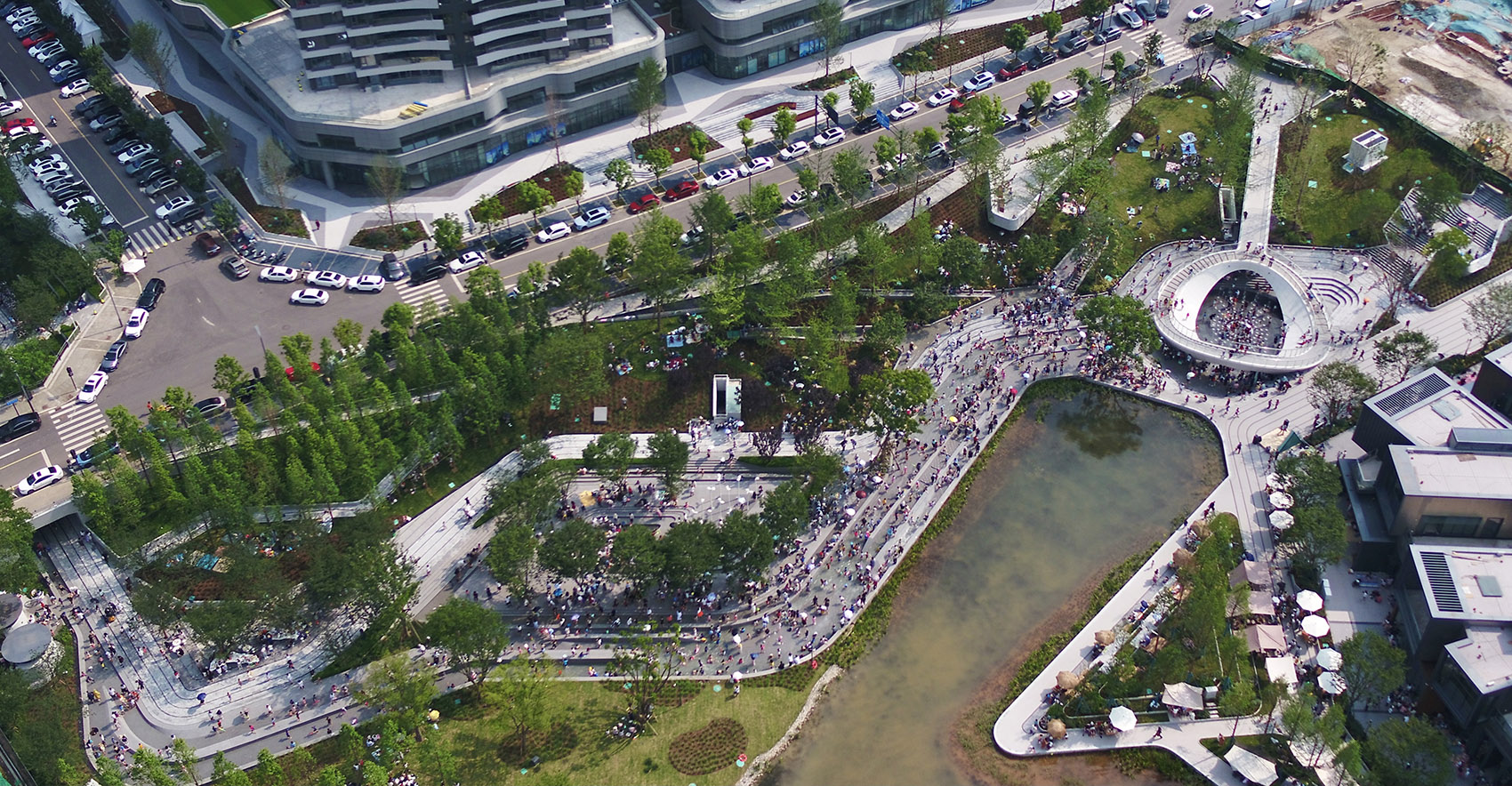 成都麓湖水线公园丨中国成都丨Lab D+H Shanghai-8