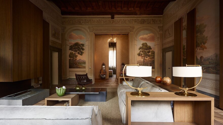 Elegant Old Residential Building Transformed by Archea Associati into a Sumptuous Home-12