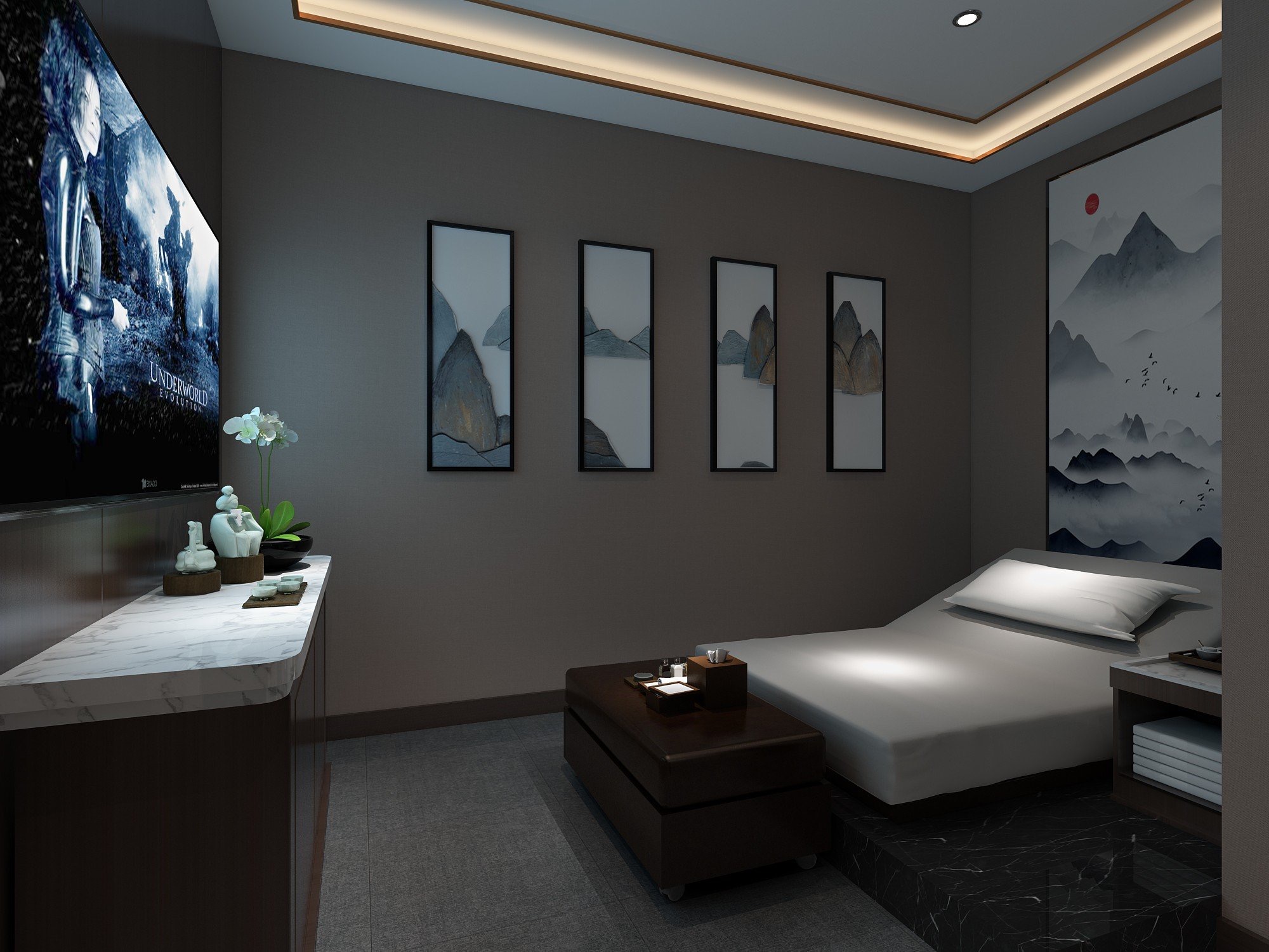 足浴店设计，打造一个轻松解压的环境！-3