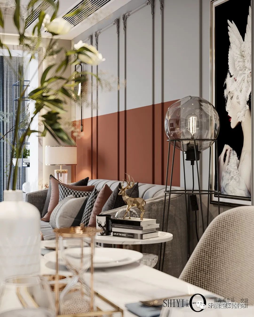 宜昌卓越精英阶层定制 | 现代简约艺术空间-75