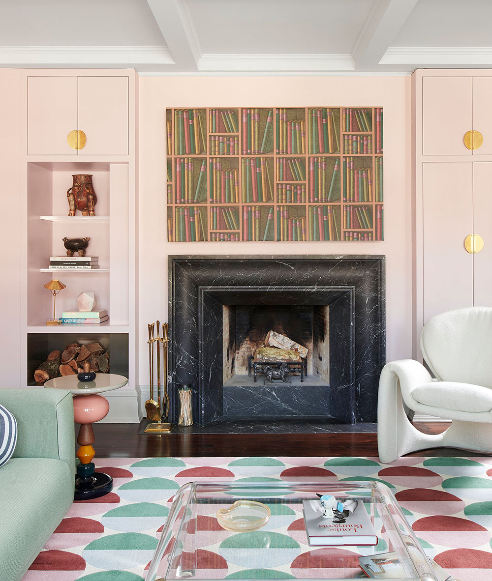 多伦多奇幻住宅 | 大胆配色与图案的完美结合-4