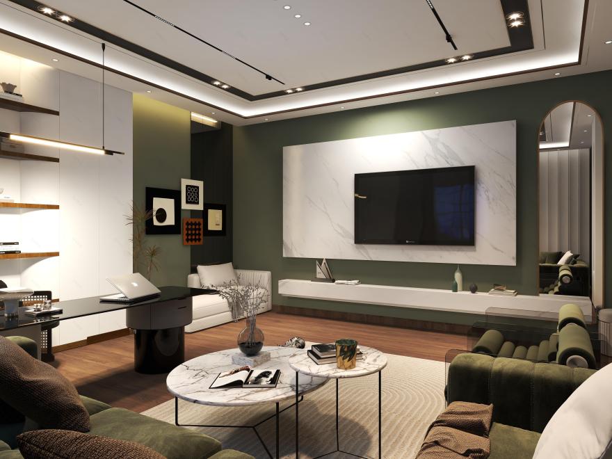 Villa El Shorouk – New Cairo公寓丨埃及开罗丨Cordoba Engineering & Construction-21