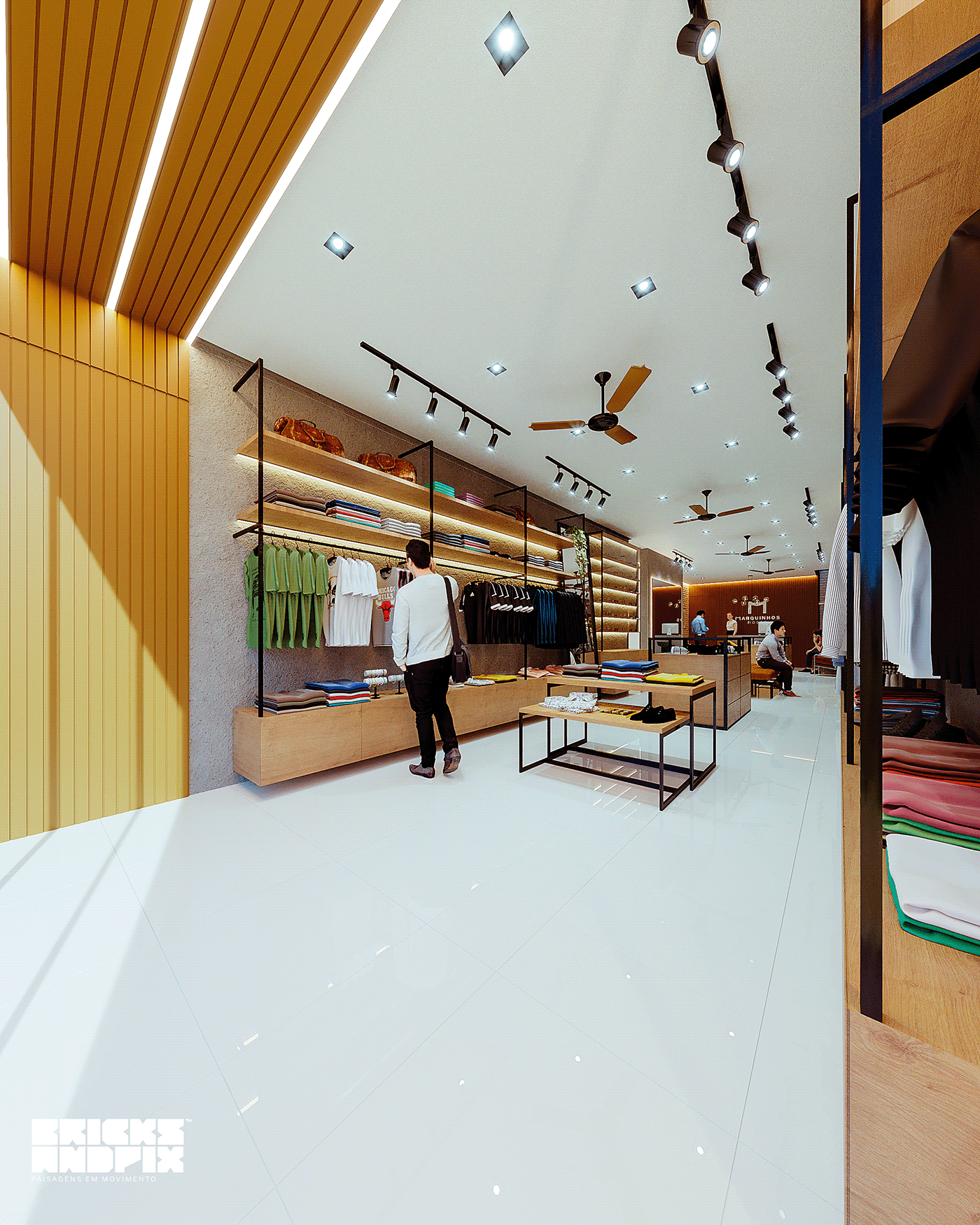 男装店 CGI 设计丨Andreia Vieira-2